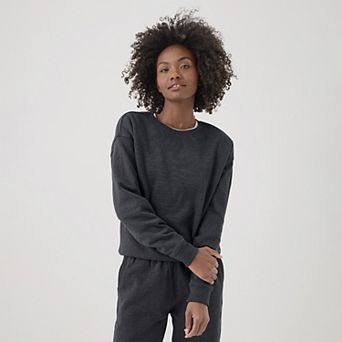 Cloud Brushed Fleece Crew Sweatshirt Made With Organic Cotton