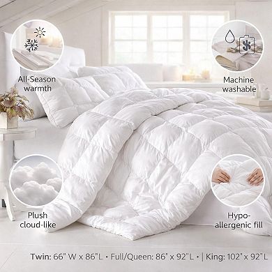 BrylaneHome 200 Thread Count Cotton Comforter