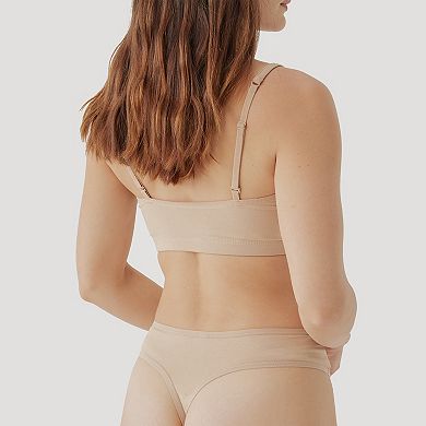 Everyday High Rise Thong 6-Pack Made with Organic Cotton
