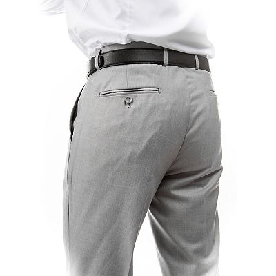 Azzuro Men's 3-Pack of Light Grey Dress Pants
