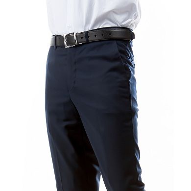 Azzuro Men's 3-Pack of Navy Dress Pants
