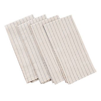 Striped Cotton Napkin Set of 4