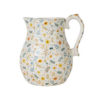 Tula Floral Ceramic Pitcher