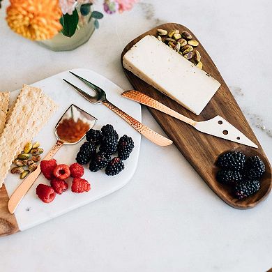 Hammered Handle Cheese Servers