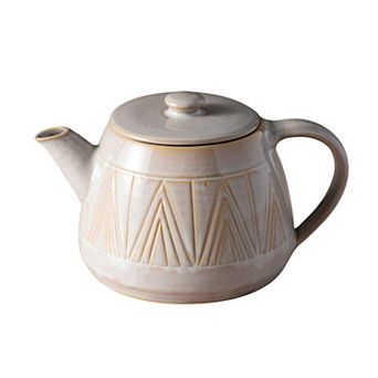 Mountain Peaks Ceramic Teapot