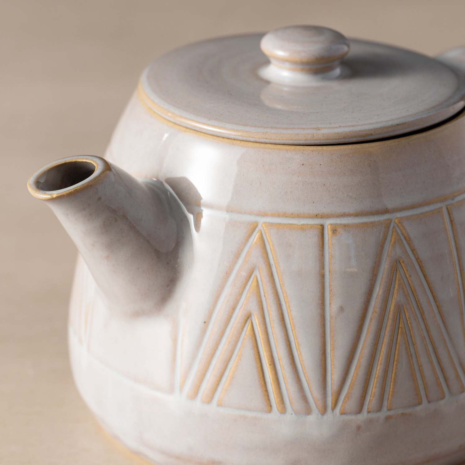 Ten Thousand Villages Mountain Peaks Teapot - Thumbnail 3