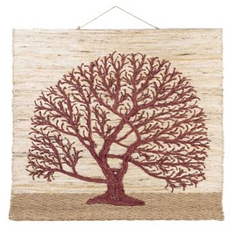 Jute Tree of Life Wall Hanging