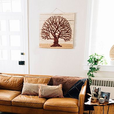 Jute Tree of Life Wall Hanging