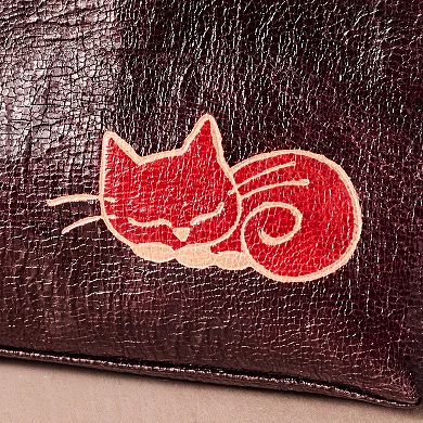 Kittee Leather Drop In Bag