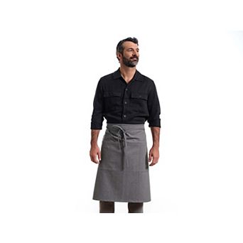 Bistro Apron with Pockets - Twill