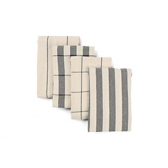 Kitchen Towels - Cotton Flat Weave Set - Set of 4