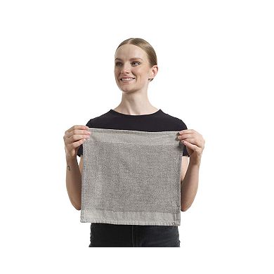 Waffle Weave Dish Cloths, 12" x 12" - Set of 8