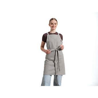 Crossback Apron - Heavy Twill Solid