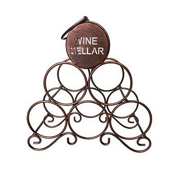 Kings Brand Furniture Countertop Tabletop Wine Rack, Wine Bottle Storage Holder