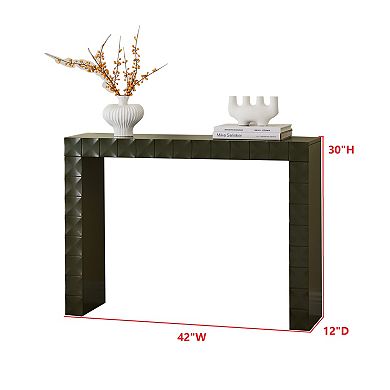 Kings Brand Furniture Turlock Wooden Console Table