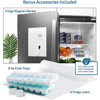 StorageBud 14 Piece Fridge Bin Organizer