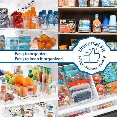 StorageBud 14 Piece Fridge Bin Organizer