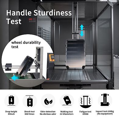 Gradient Color Hardshell Luggage Sets with Spinner Wheels and TSA Lock