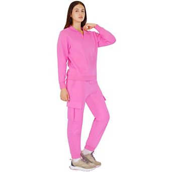 Women’s Cargo Lounge Set Soft Cotton Blend Two-Piece