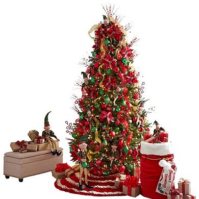 BrylaneHome 38H Posable Christmas Elf