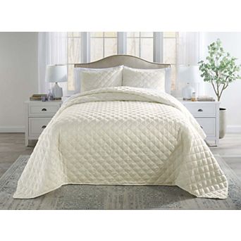 BrylaneHome Melange Bedspread 3 pc Set