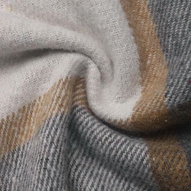 Womens Collar Plaid Color Block Long Sleeve Button Down Shirt Jacket