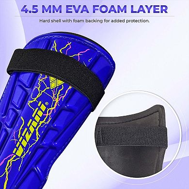 Vizari Zodiac Soccer Shin Guards Durable, Lightweight, Breathable, Adjustable for All Ages