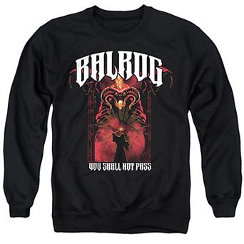 Big & Tall Lord of the Rings Balrog Graphic Sweatshirt