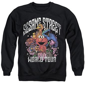 Big & Tall Sesame Street World Tour Graphic Sweatshirt