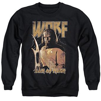 Big & Tall Star Trek Worf Son of Mogh Graphic Sweatshirt
