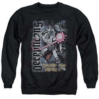Big & Tall Transformers Show No Mercy Graphic Sweatshirt