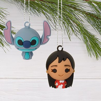Hallmark Disney’s Lilo & Stitch Shatterproof Christmas Ornament Set of 6