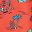 Hot Coral Print