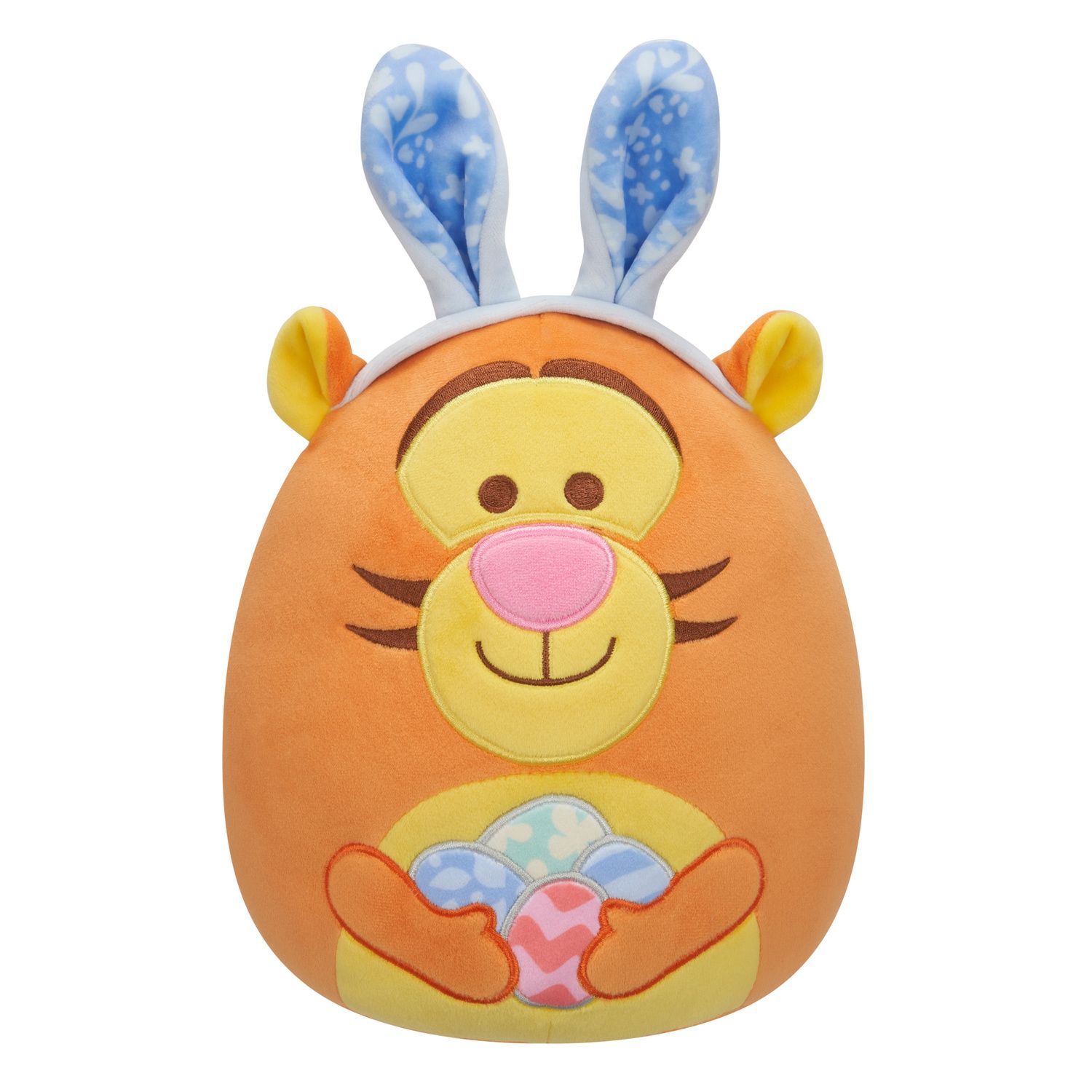 Детские мягкие игрушки Squishmallows Disney's Winnie the Pooh Tigger Holding Eggs 8-inch Plush Toy