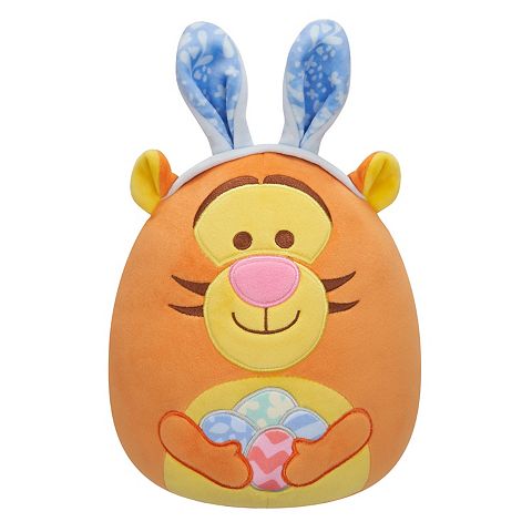 Детские мягкие игрушки Squishmallows Disney's Winnie the Pooh Tigger Holding Eggs 8-inch Plush Toy