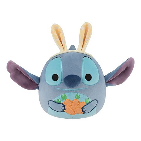Детские мягкие игрушки Squishmallows Disney's Stitch Holding Carrots 8-inch Plush Toy