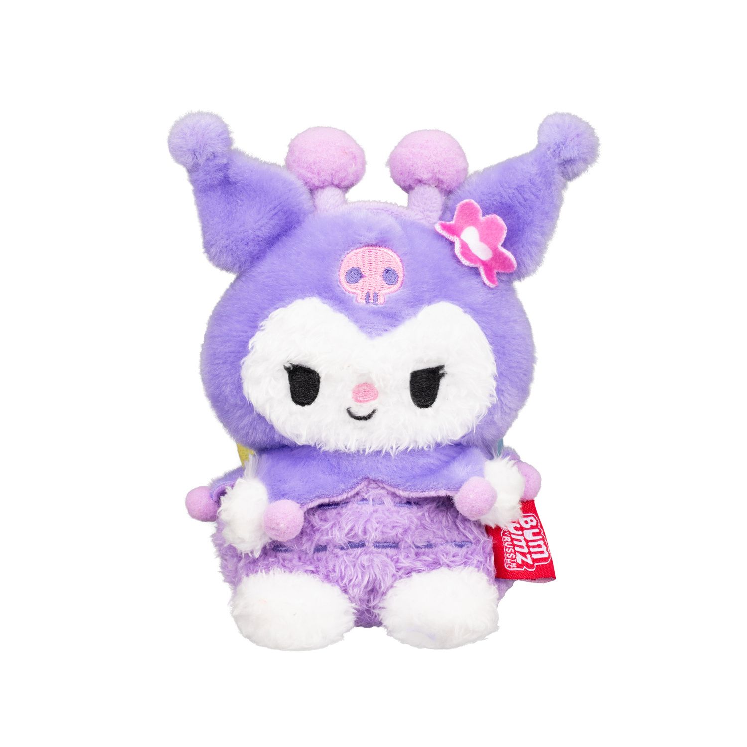 Детские мягкие игрушки BumBumz Kuromi Butterfly 4.5-inch Plush Toy