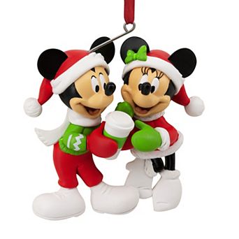 Hallmark Disney’s Mickey & Minnie Sharing Cocoa Christmas Ornament