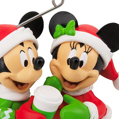 Hallmark Disney’s Mickey & Minnie Sharing Cocoa Christmas Ornament