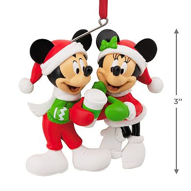 Hallmark Disney’s Mickey & Minnie Sharing Cocoa Christmas Ornament