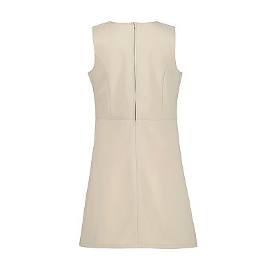 Girls 4-12 IZOD Sleeveless Jumper Dress with Scoop Pockets