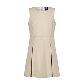 Girls 4-12 IZOD Sleeveless Jumper Dress with Scoop Pockets