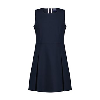 Girls 4-12 IZOD Sleeveless Jumper Dress with Scoop Pockets