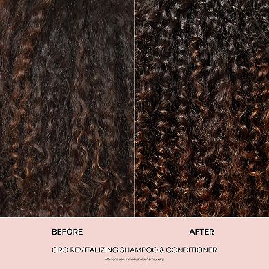 GRO Hair Serum and Mini Shampoo and Conditioner Gift Set