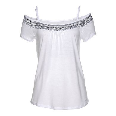 Lascana Women's Cold Shoulder Top