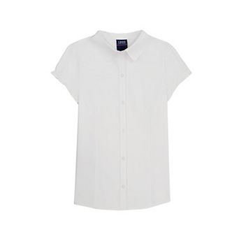 Girls 4-16 IZOD Button Front Classic Blouse in Regular & Plus Size