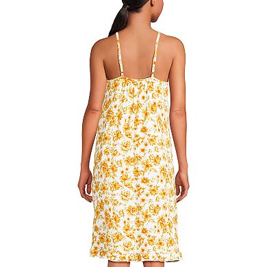 Petite Lands' End Cooling Knee Length Slip Nightgown