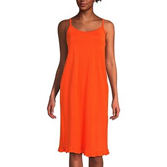 Petite Lands' End Cooling Knee Length Slip Nightgown