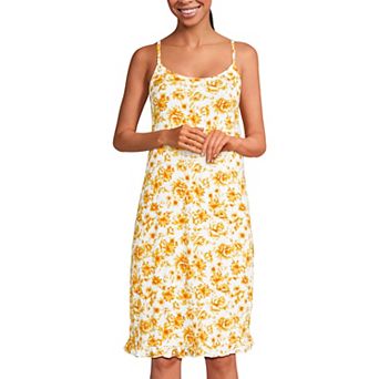 Petite Lands' End Cooling Knee Length Slip Nightgown