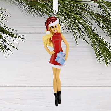 Hallmark Barbie Santa Christmas Ornament
